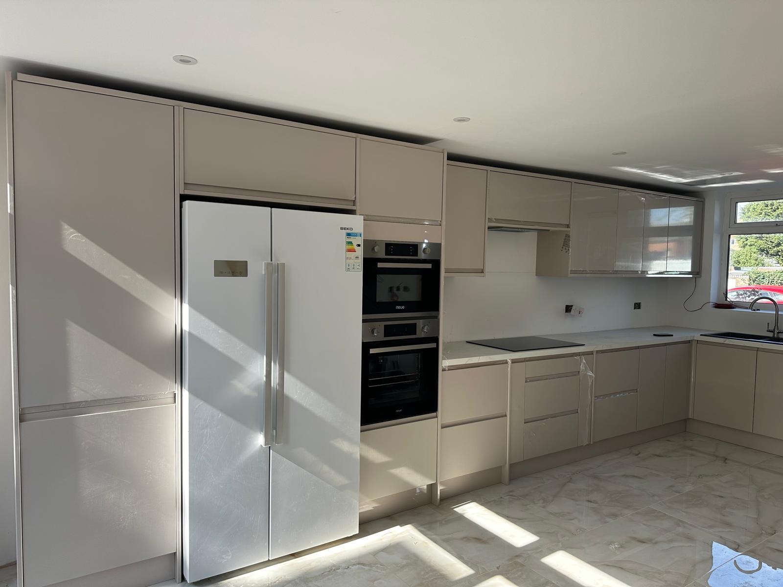 Modern kitchen installation completed in Edgbaston, Birmingham